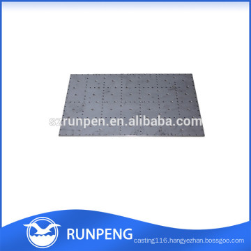 CNC Punching Precision Custom Machinery Radiator Plate Parts